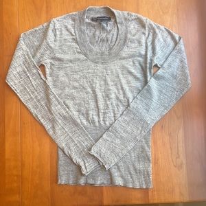 French Connection Scoop Neck Wool Blend Sweater Size L